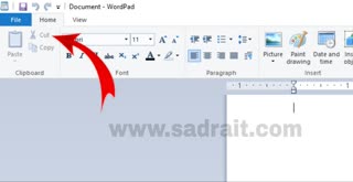 Wordpad on Windows، training wordpad